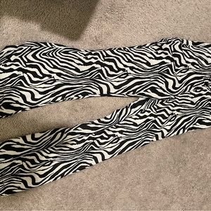 SheIn zebra pants. Size S.